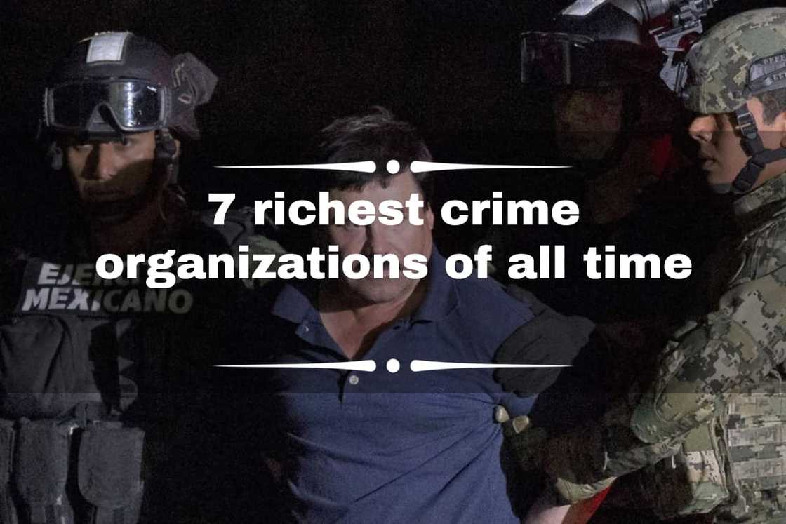 Richest crime organizations and cartels ever Richest crime organizations and cartels ever