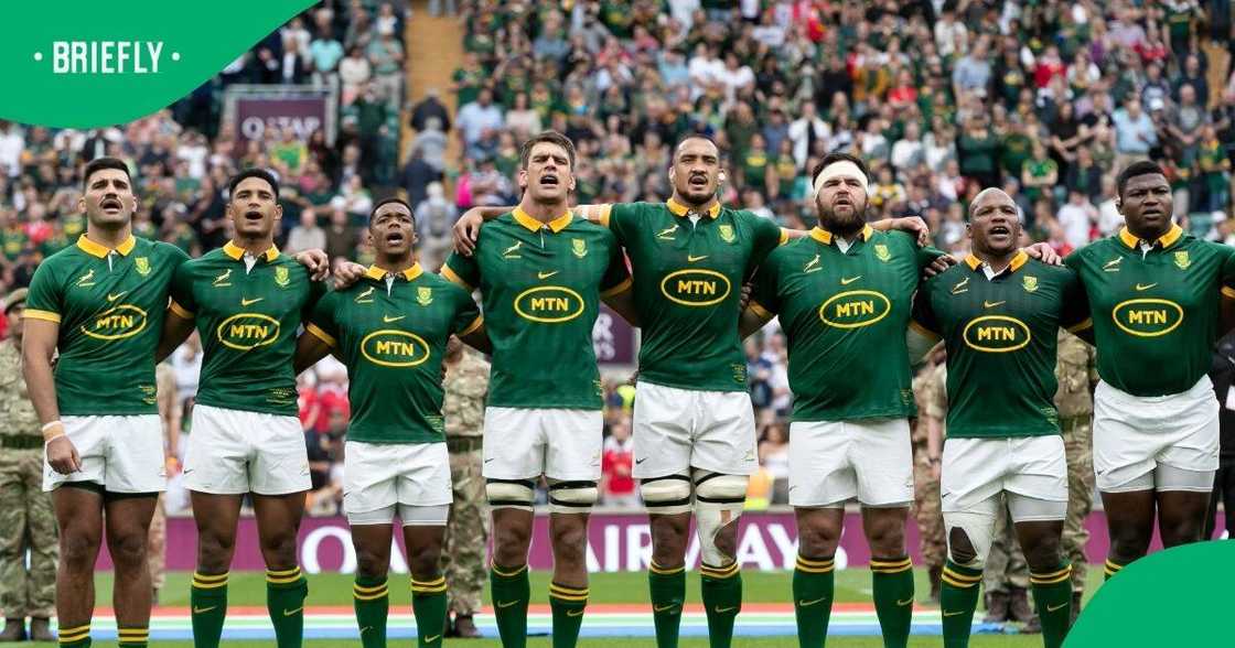 The Springboks currently sit atop the world rugby rankings with 92.78 points, 2.42 points ahead of second-placed New Zealand. The Springboks currently sit atop the world rugby rankings with 92.78 points, 2.42 points ahead of second-placed New Zealand.