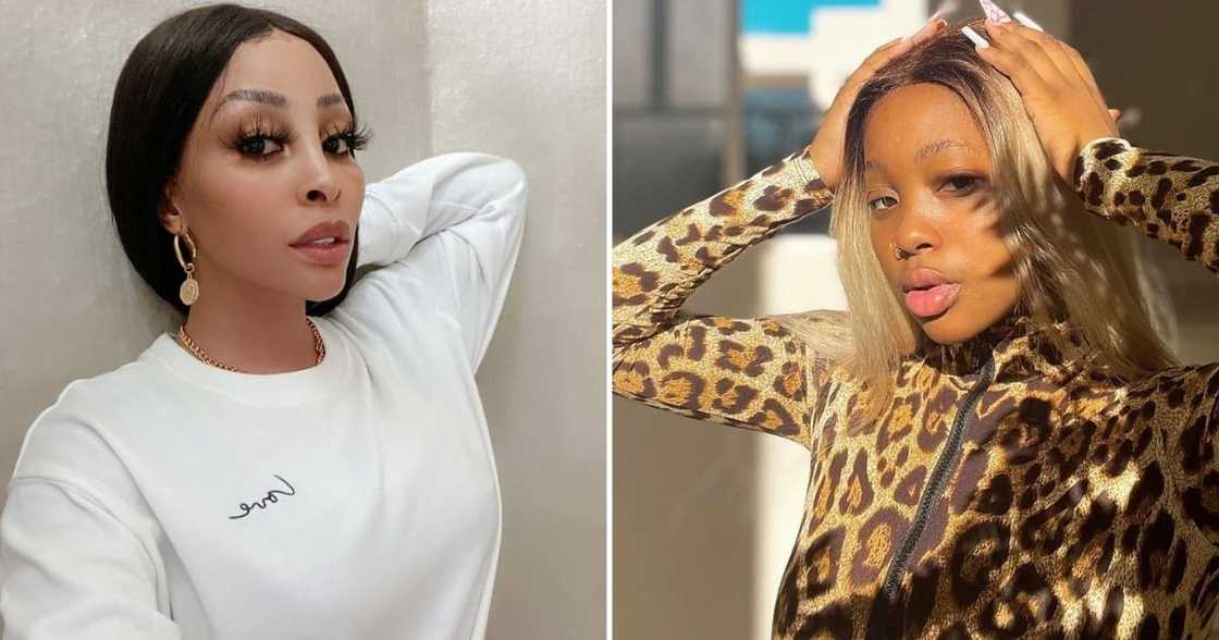 Khanyi Mbau revealed that her daughter Khanyi Mbau revealed that her daughter