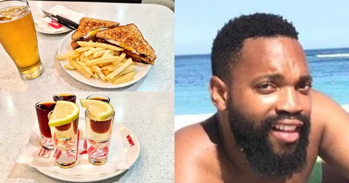 Mzansi Reacts Hilariously After Discovering Wimpy Serves Alcohol Mzansi Reacts Hilariously After Discovering Wimpy Serves Alcohol