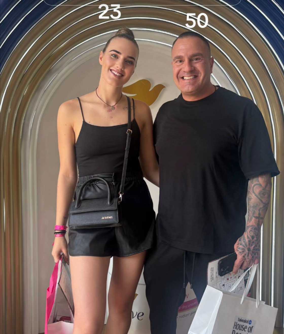 Friends and family flooded the social media post with blessings for the couple's future together Friends and family flooded the social media post with blessings for the couple's future together