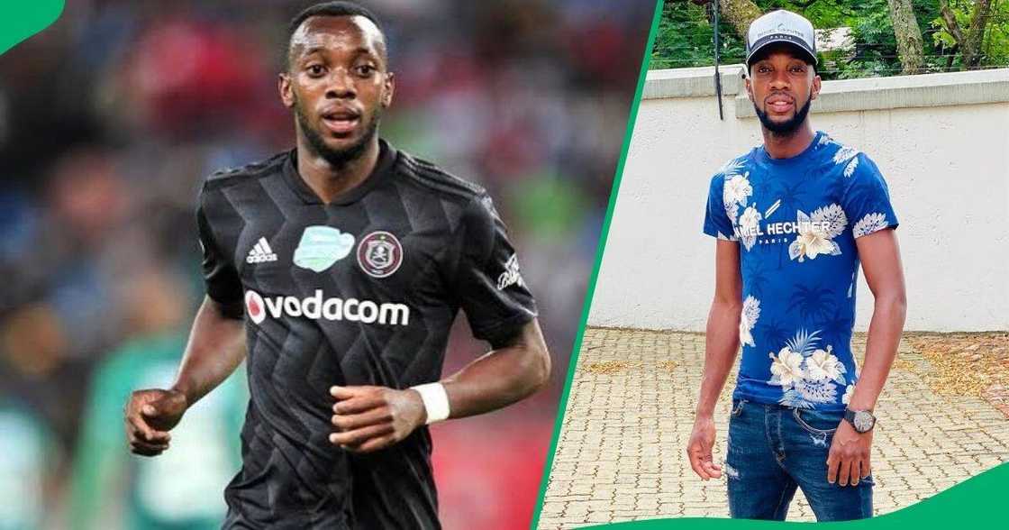 Former Orlando Pirates star Justin Shonga Former Orlando Pirates star Justin Shonga