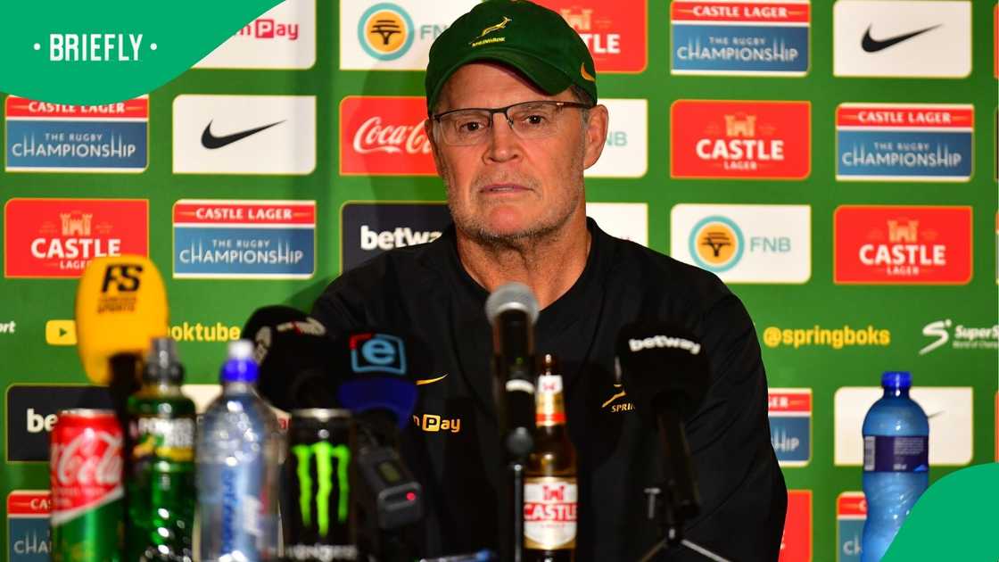 Springbok coach Rassie Erasmus honoured with the Ministerial Excellence Award.