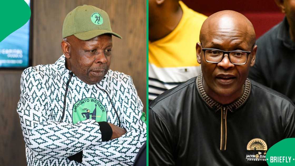 Tensions reportedly rose between Dr John Hlope and Mzwanele Manyi