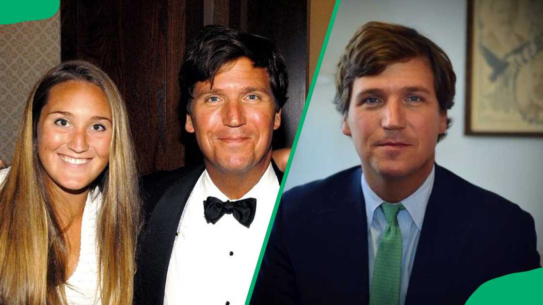 Lillie Carlson with her father, Tucker Lillie Carlson with her father, Tucker