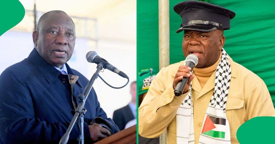 Cyril Ramaphosa paid tribute to Solly Moholo Cyril Ramaphosa paid tribute to Solly Moholo