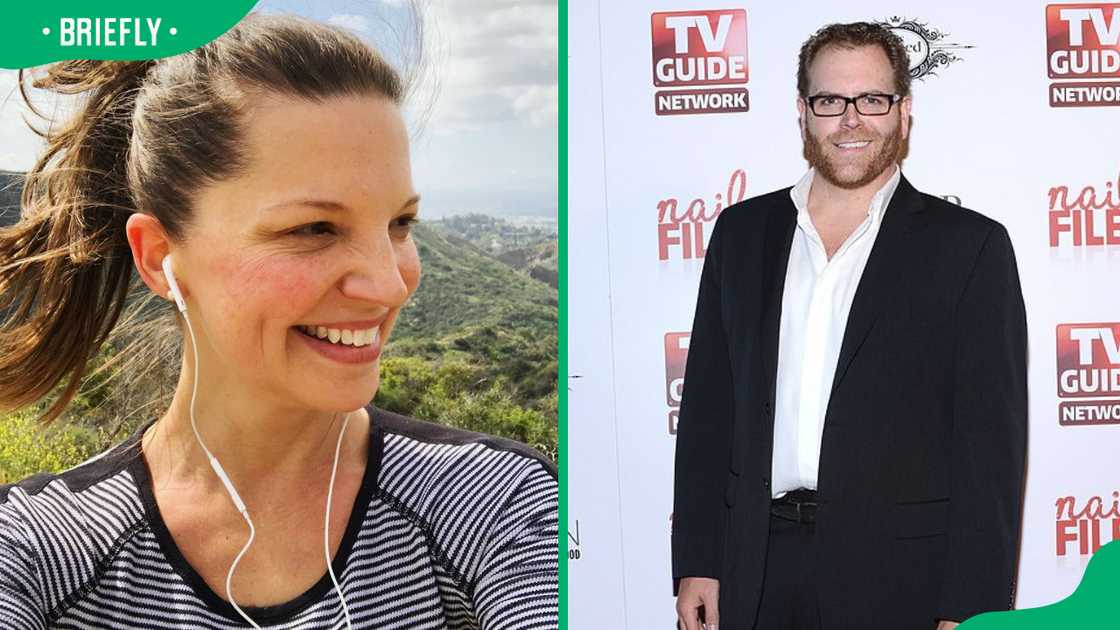 Hallie Gnatovich and Josh Gates Hallie Gnatovich and Josh Gates