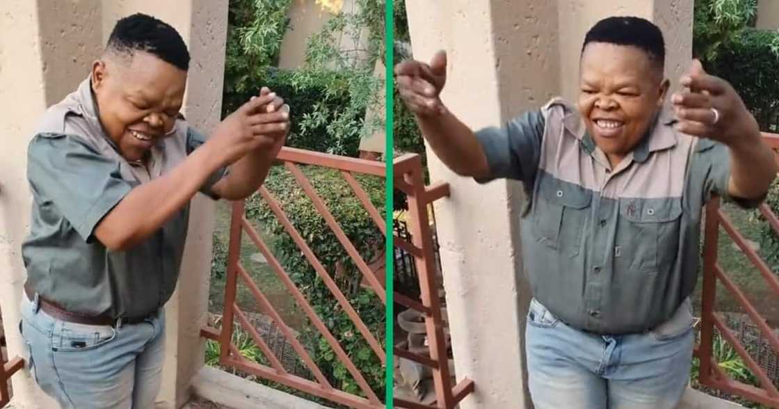Alfred Ntombela amazed Mzansi with his dance moves Alfred Ntombela amazed Mzansi with his dance moves