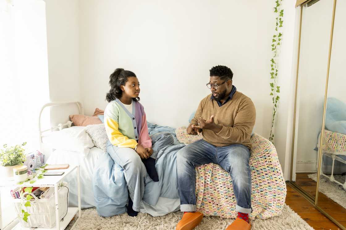 Father and daughter Father and daughter