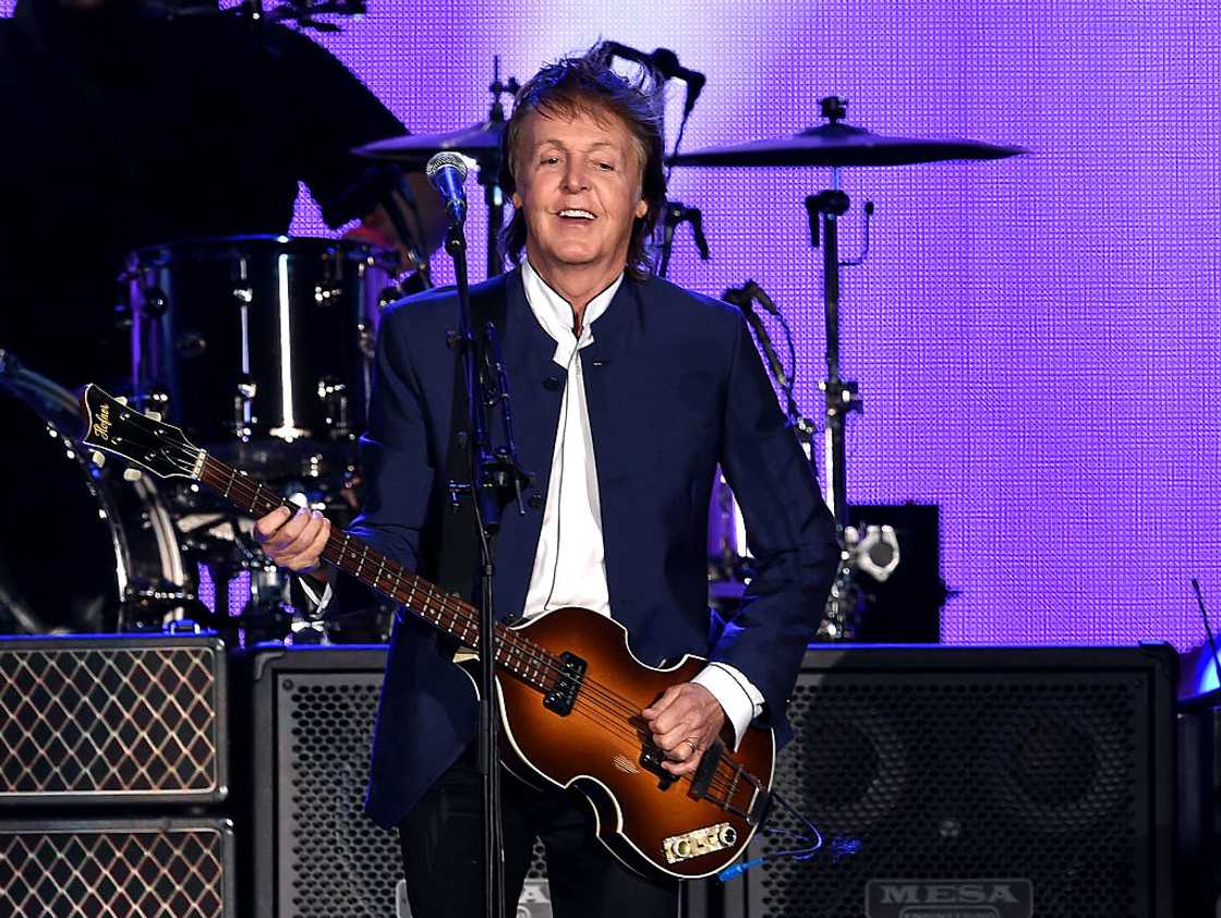 Paul McCartney at the Empire Polo Field on 15 October 2016 in Indio, California.