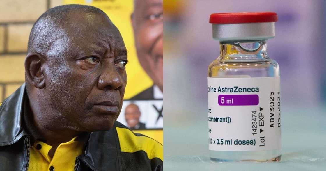 Mzansi makes #RamaphosaMustFall trend as SA fumes over vaccine expiry date Mzansi makes #RamaphosaMustFall trend as SA fumes over vaccine expiry date