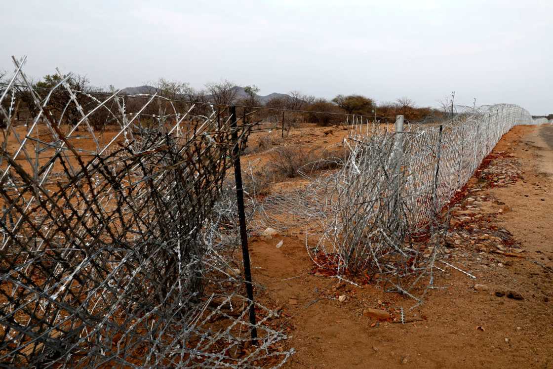 Beitbridge border in Limpopo was vandalised Beitbridge border in Limpopo was vandalised