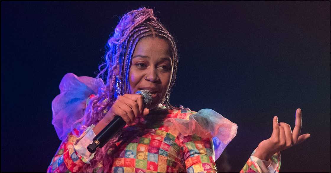Sho Madjozi performs in Tanzania, doesn't let the rain stop her Sho Madjozi performs in Tanzania, doesn't let the rain stop her