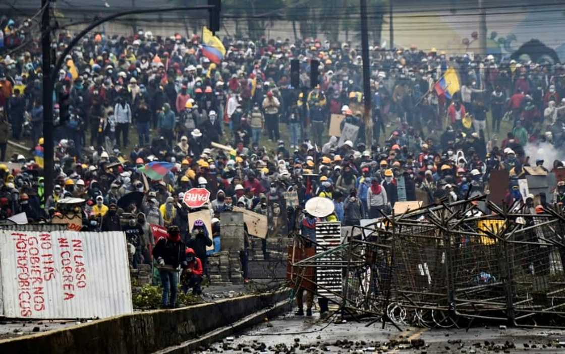 Protests in Ecuador have been costly, with losses of some $50 million per day to the economy