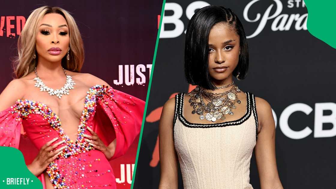 Tyla recreates Khanyi Mbau's dance during debut Global Citizen Festival performance Tyla recreates Khanyi Mbau's dance during debut Global Citizen Festival performance
