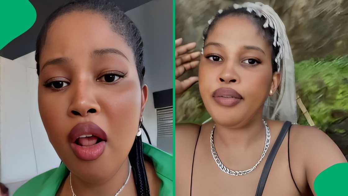 A TikTok user reacted by calling her mom after her young daughter messed on herself