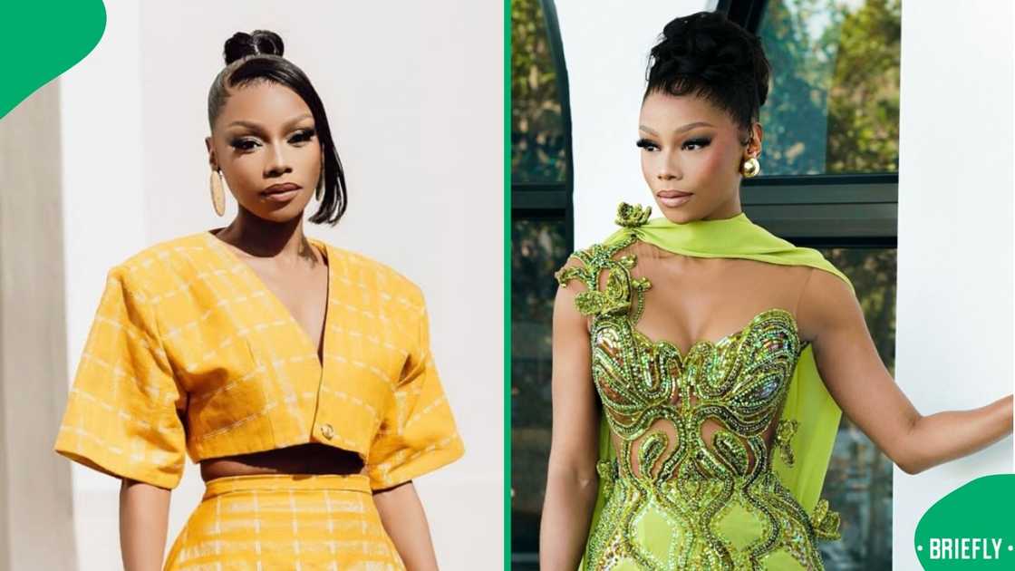 Bonang Matheba hosted an event for her new alcoholic beverage and danced with her guests