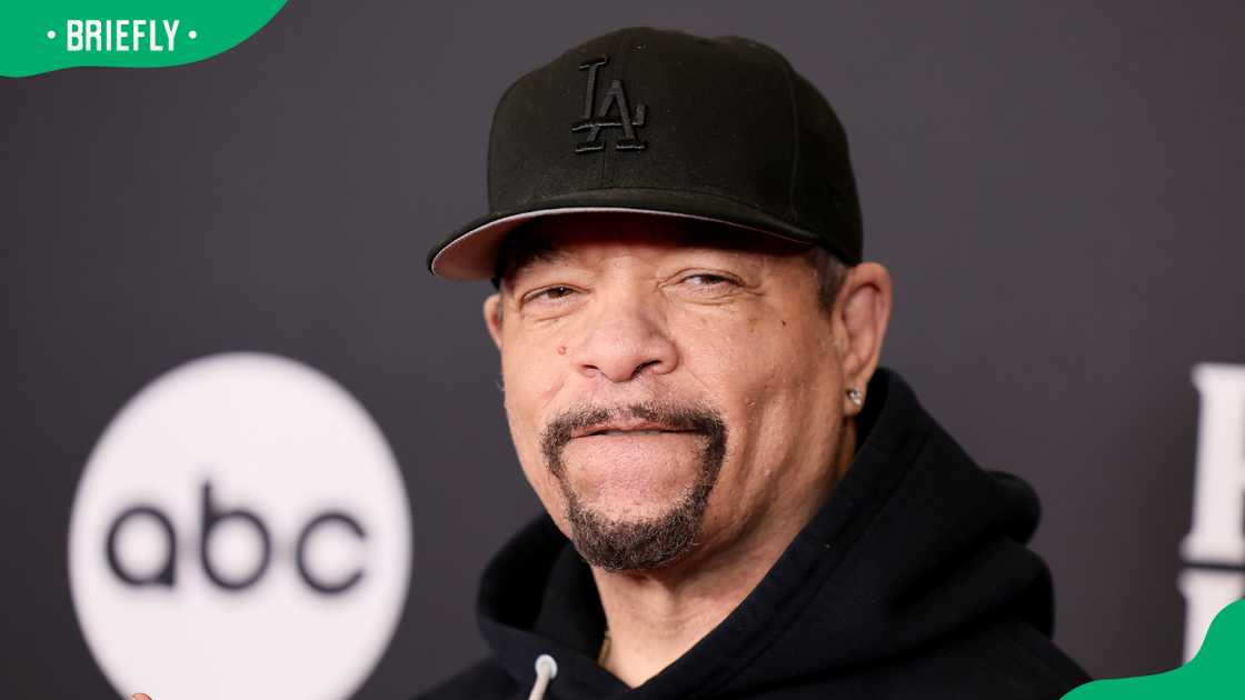 Rapper Ice-T in New York City Rapper Ice-T in New York City