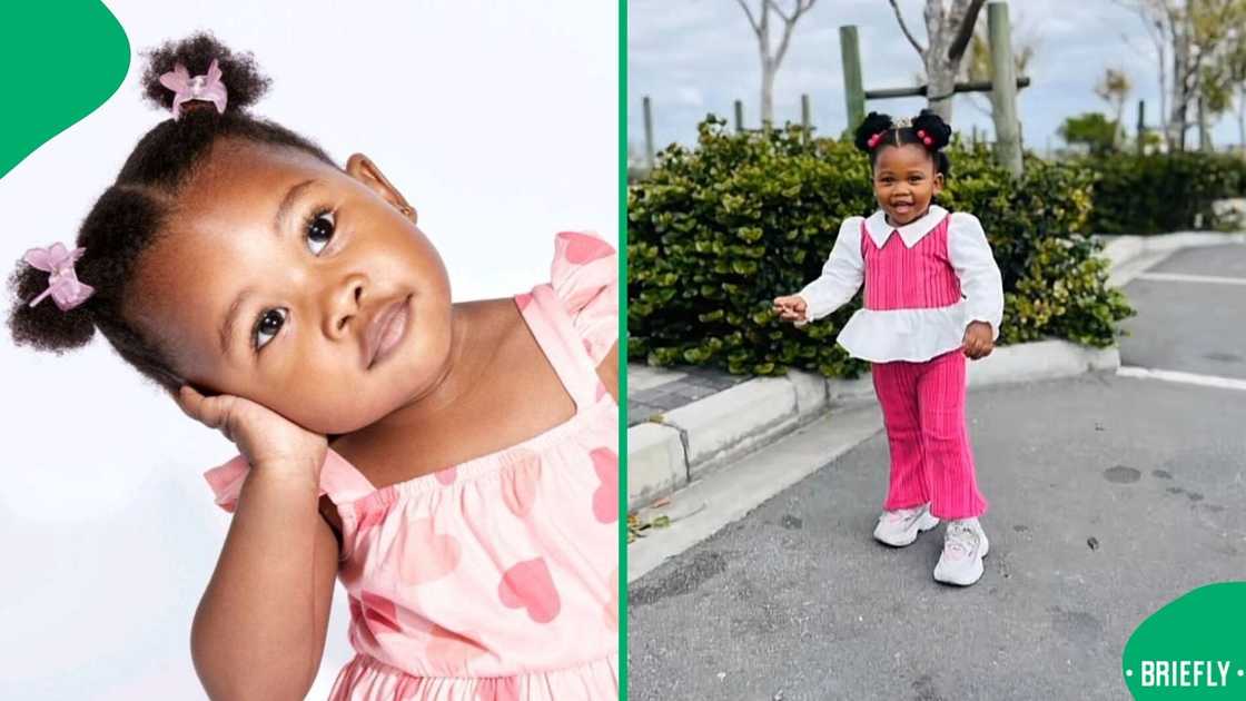 A little girl's reaction to seeing herself on the Ackermans store window display left South Africans in awe.