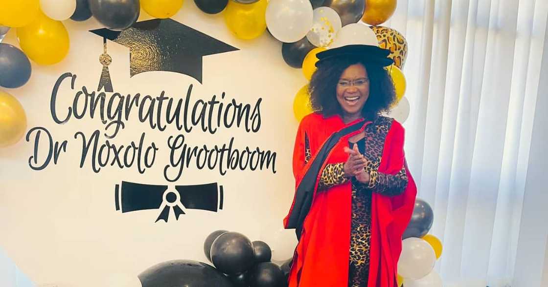 Noxolo Grootboom, Honorary Doctorate, Nelson Mandela University Noxolo Grootboom, Honorary Doctorate, Nelson Mandela University