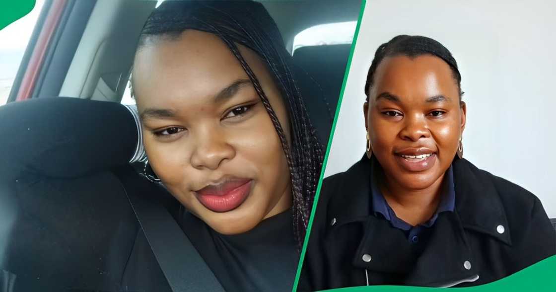 A TikTok video shows a woman unveiling her R500 meals for the month. A TikTok video shows a woman unveiling her R500 meals for the month.