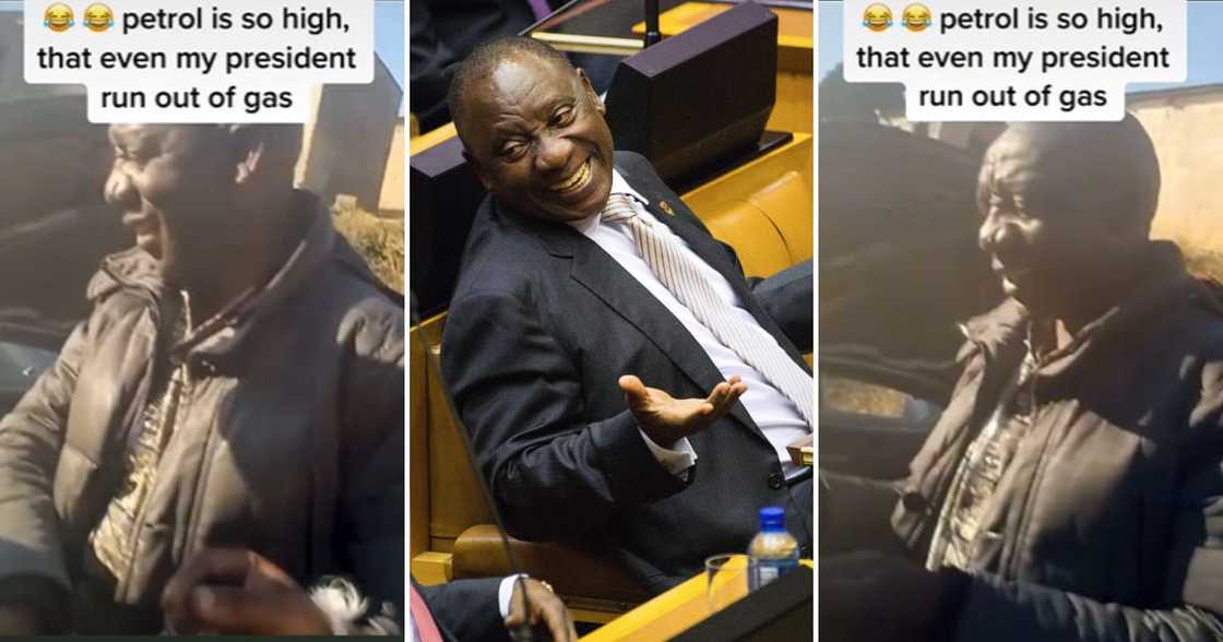 President Cyril Ramaphosa, fuel, petrol, video