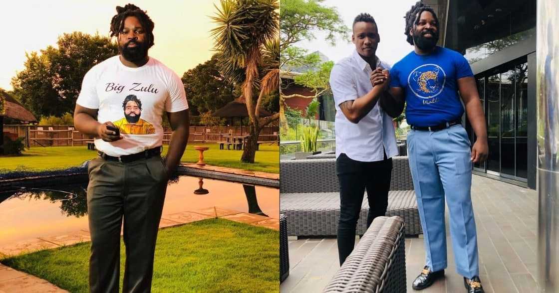 Imali Eningi star Big Zulu shows off friendship with Duduzane Zuma