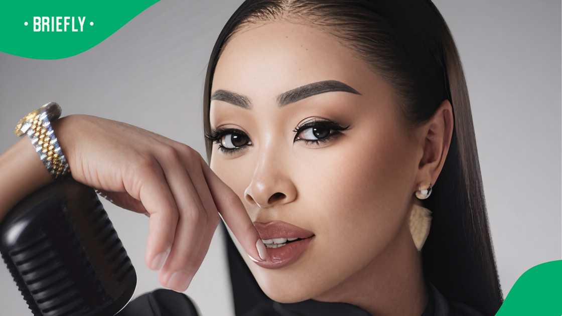 Khanyi Mbau's new face turns one Khanyi Mbau's new face turns one