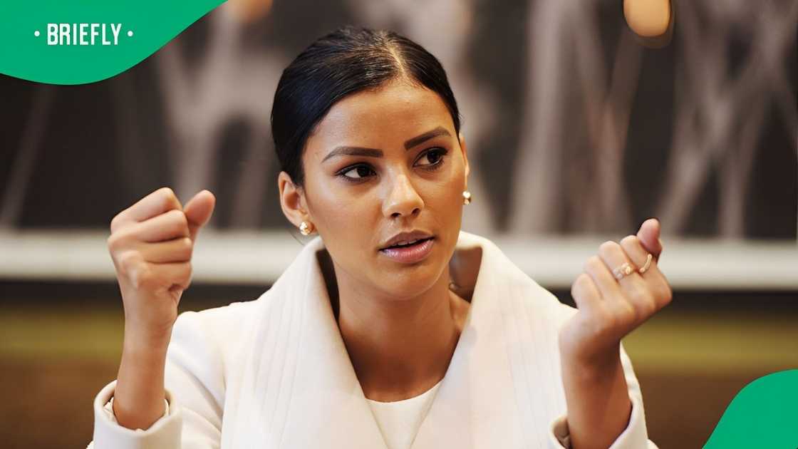Tamaryn Green shared her baby's gender Tamaryn Green shared her baby's gender