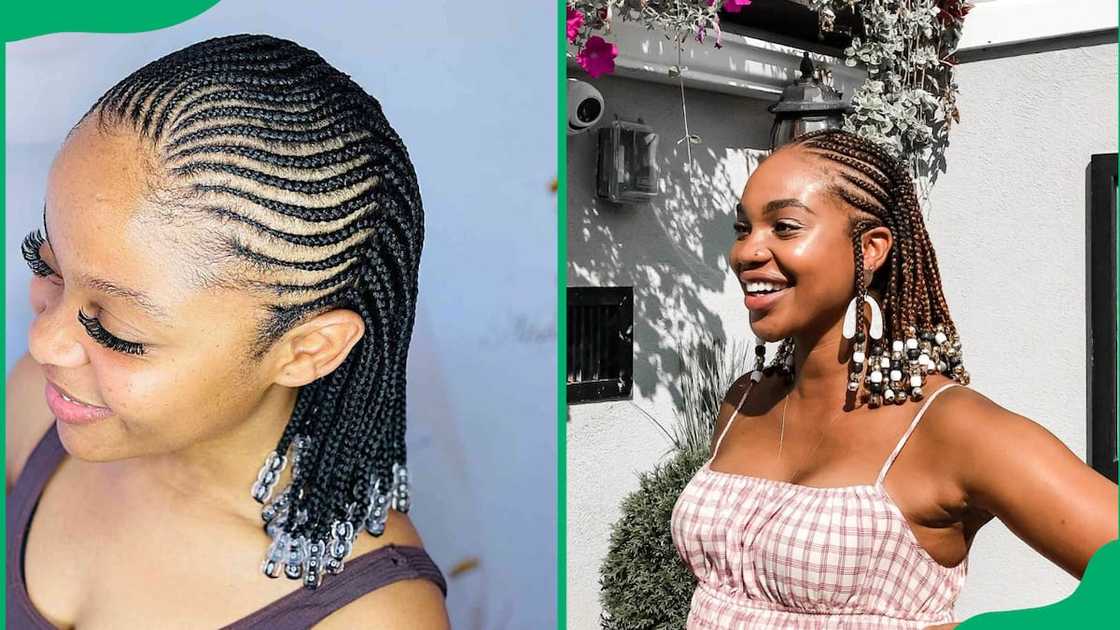 Short Fulani braids Short Fulani braids