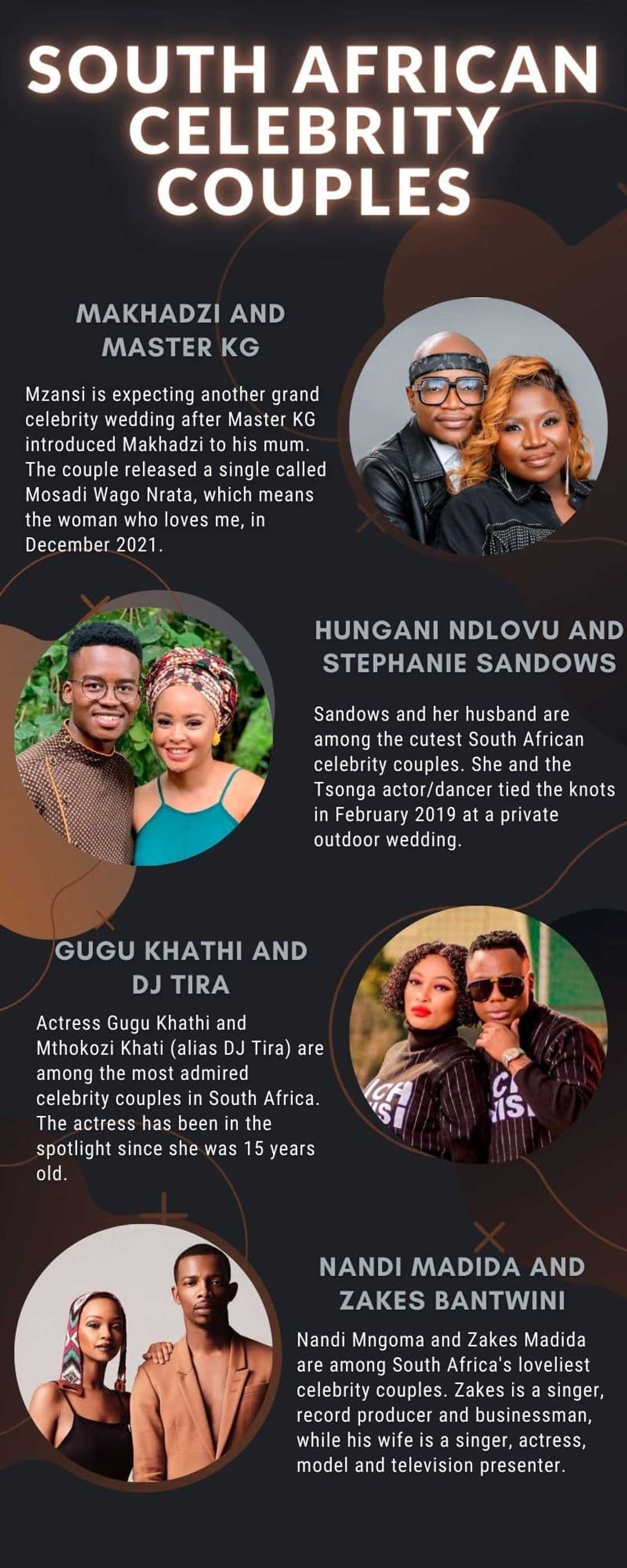 South African celebrity couples South African celebrity couples