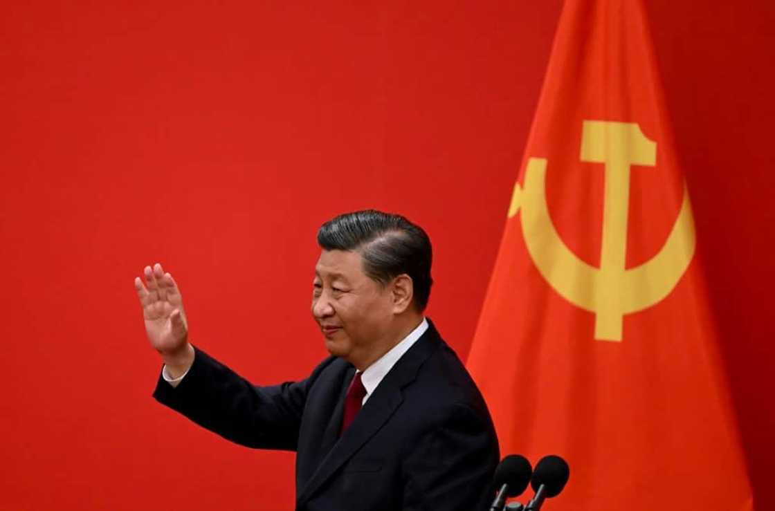 At the CCP Congress Xi warned of a challenging geopolitical climate At the CCP Congress Xi warned of a challenging geopolitical climate