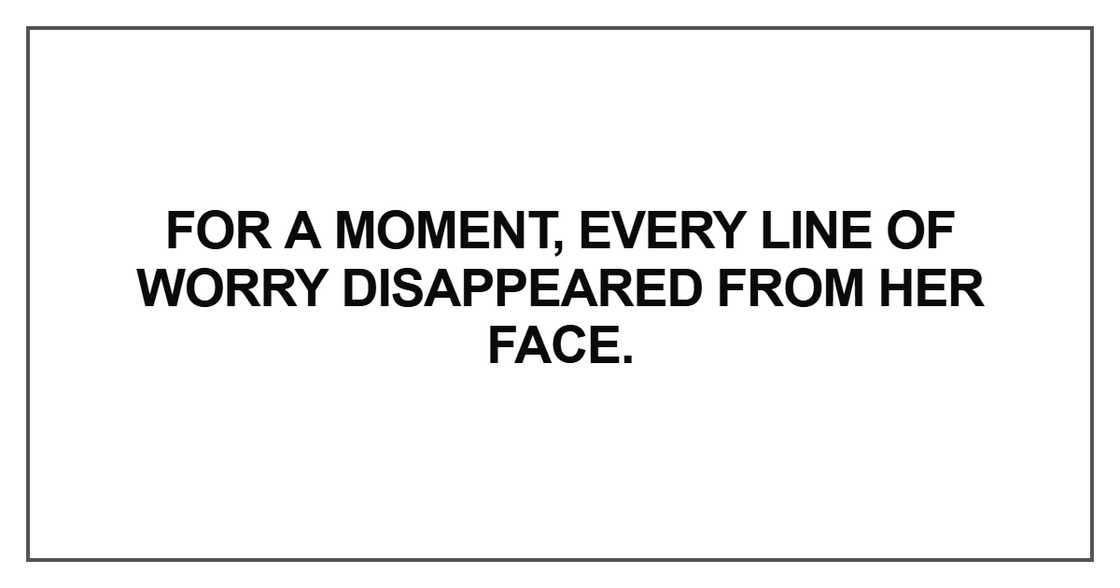 For a moment, every line For a moment, every line