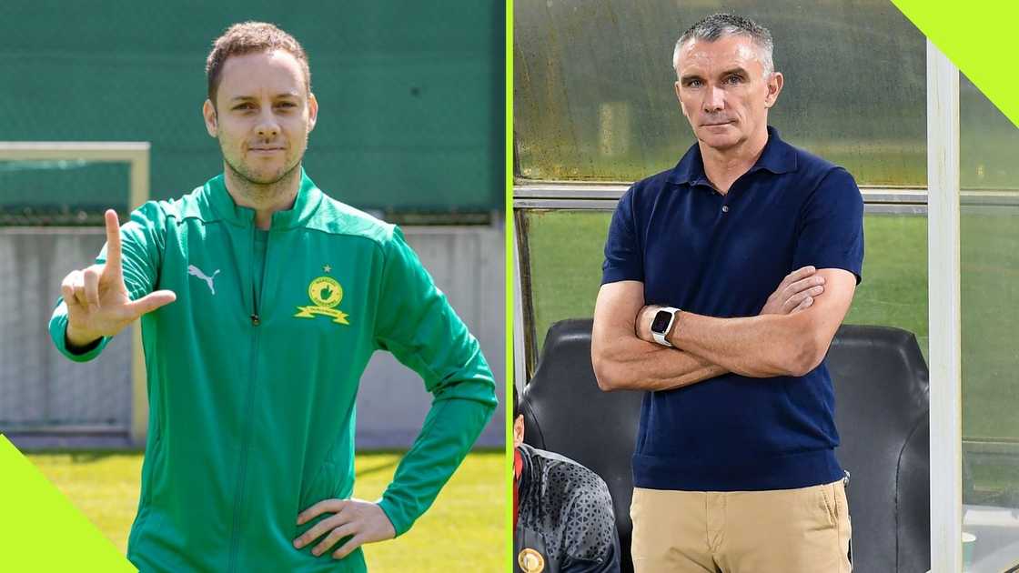 Romain Folz and Patrice Carteron could be part of a new coaching staff at Mamelodi Sundowns. Romain Folz and Patrice Carteron could be part of a new coaching staff at Mamelodi Sundowns.