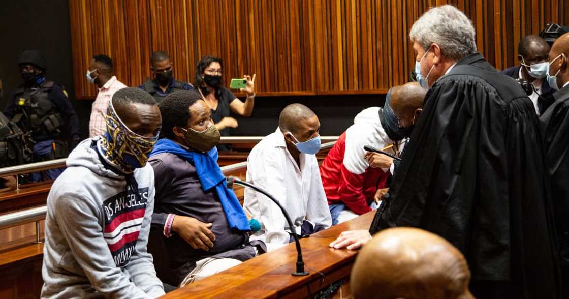Suspects in the Senzo Meyiwa murder trial Suspects in the Senzo Meyiwa murder trial