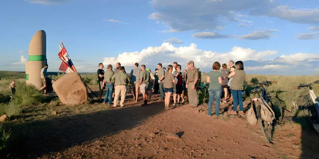 Orania residents celebrating St Patrick's Day. Orania residents celebrating St Patrick's Day.