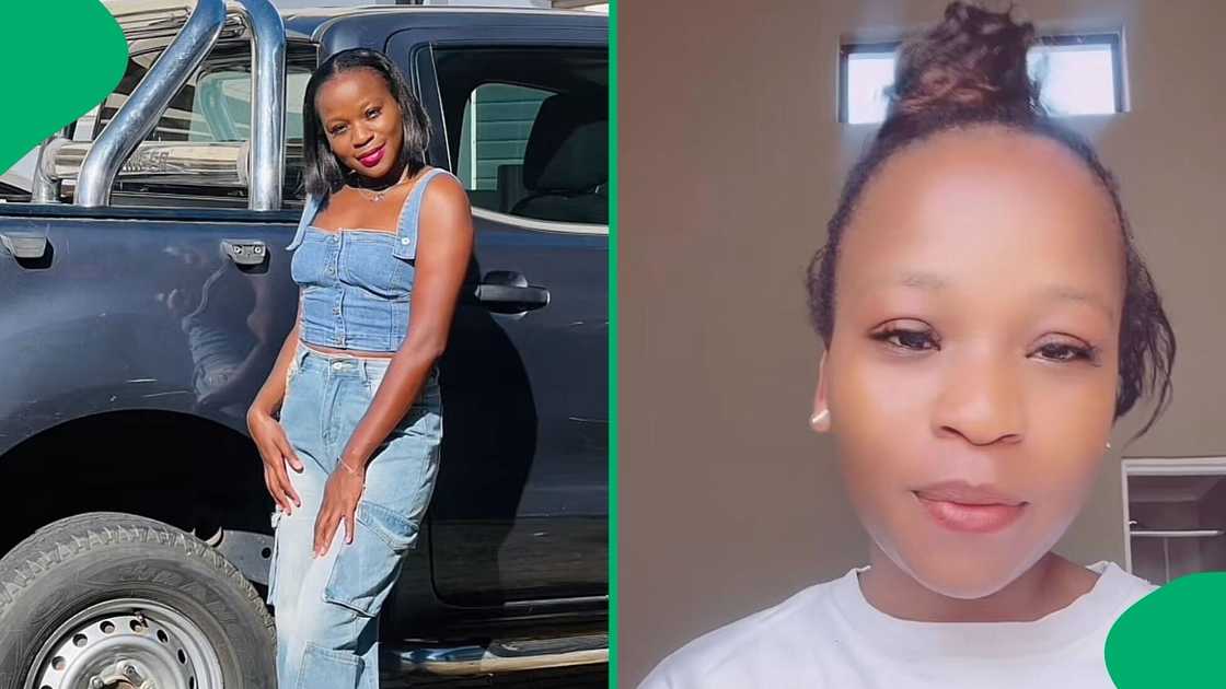 A TikTok video shows a woman unveiling a massive car accident after a hit-and-run.