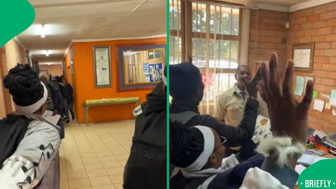 A birthday at Topaz Secondary School was made memorable when students surprised their principal with a celebration