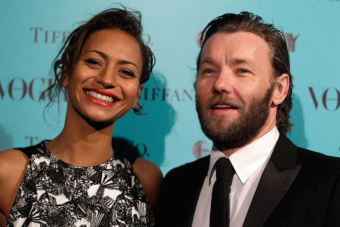 Alexis Blake and Joel Edgerton in Sydney, Australia. Alexis Blake and Joel Edgerton in Sydney, Australia.