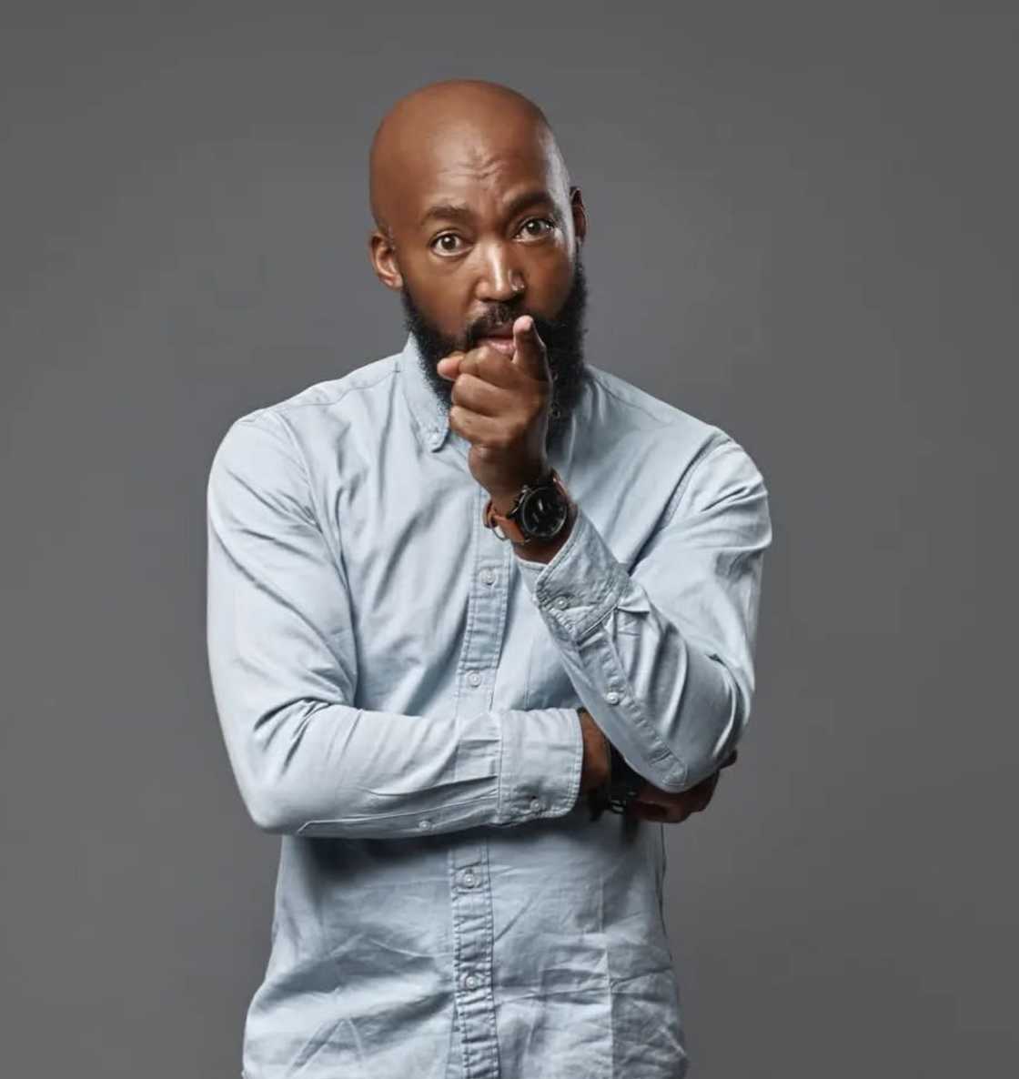 Dingaan Khumalo called out fans for disrespecting him