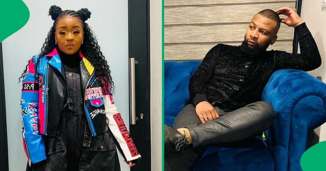 Gogo Skhotheni accused her husband, Monde Shange, of abuse Gogo Skhotheni accused her husband, Monde Shange, of abuse