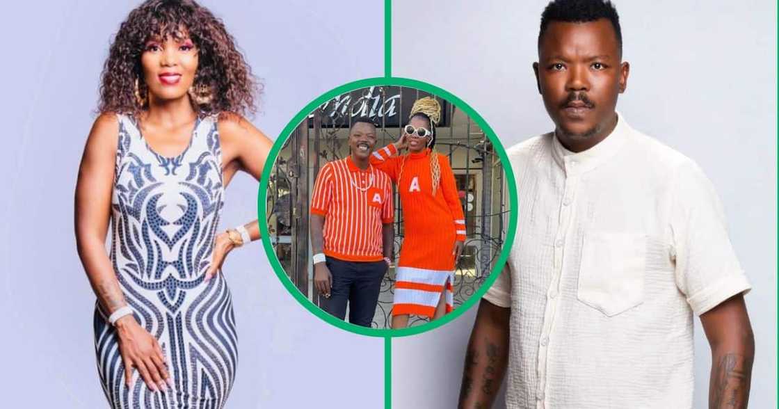 Model Lerato 'Mome' Moloi and her estranged husband Mongezi 'TolA$S Mo' Mahlangu Model Lerato 'Mome' Moloi and her estranged husband Mongezi 'TolA$S Mo' Mahlangu