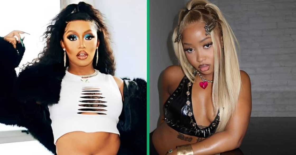 Kamo Mphela and Uncle Waffles had hit Amapiano songs on TikTok. Kamo Mphela and Uncle Waffles had hit Amapiano songs on TikTok.