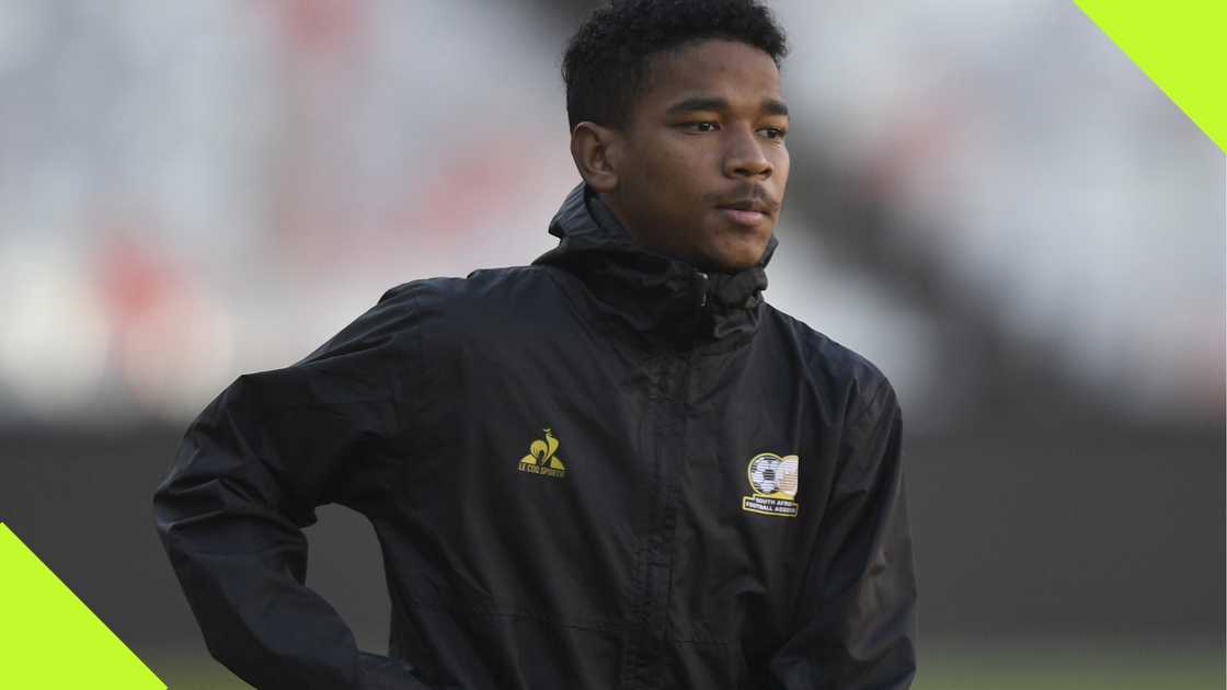 Mamelodi Sundowns late bids for South African international Jayden Adams have been rejected by Premier Soccer League side Stellenbosch. Photo: @StellenboschFC. Mamelodi Sundowns late bids for South African international Jayden Adams have been rejected by Premier Soccer League side Stellenbosch. Photo: @StellenboschFC.