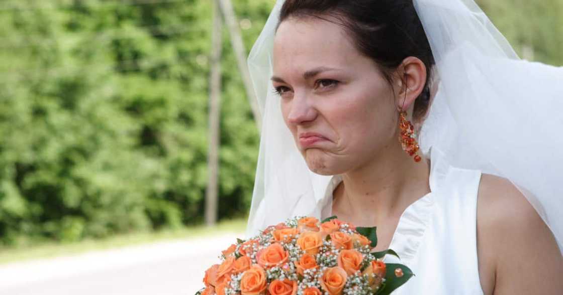 The bride-to-be was annoyed at her mom