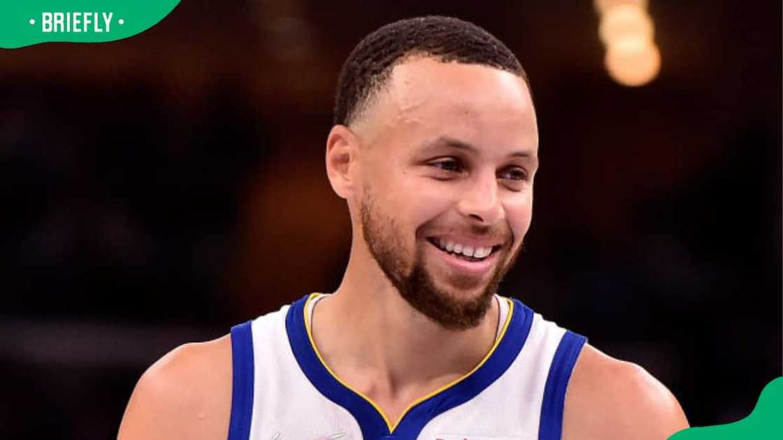 NBA player Stephen Curry at FedExForum in Memphis, Tennessee.