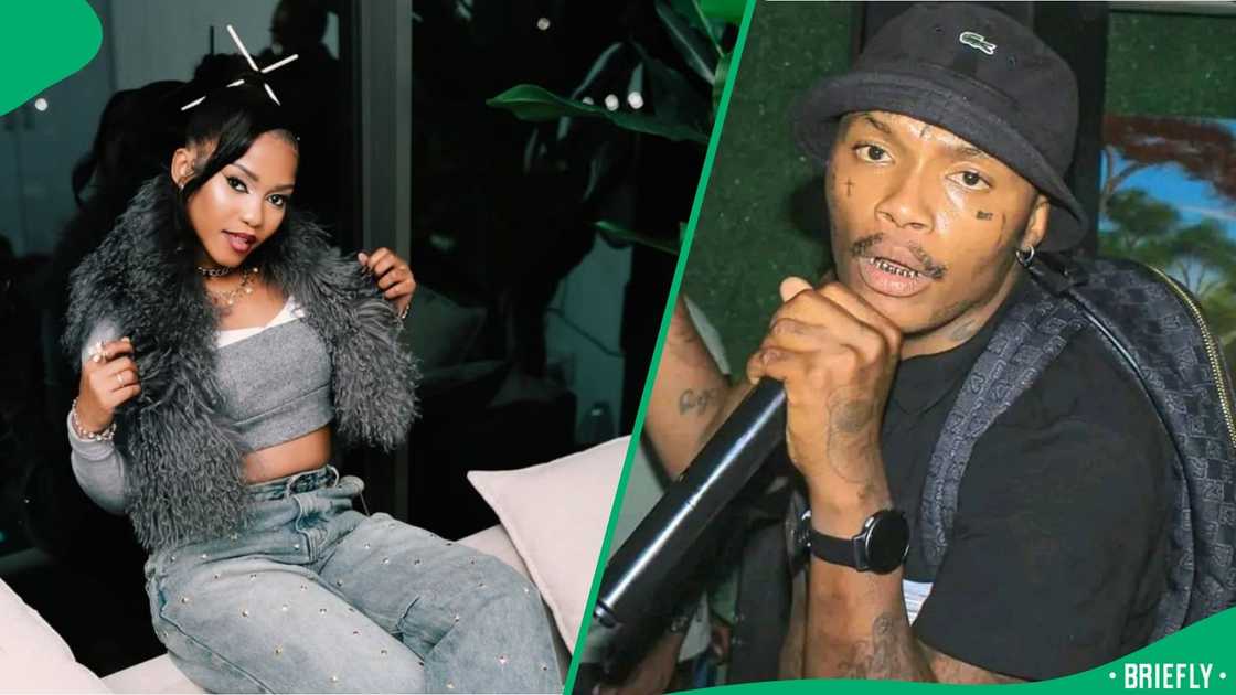 Zee Nxumalo invited a fan to perform Shebeshxt's verse