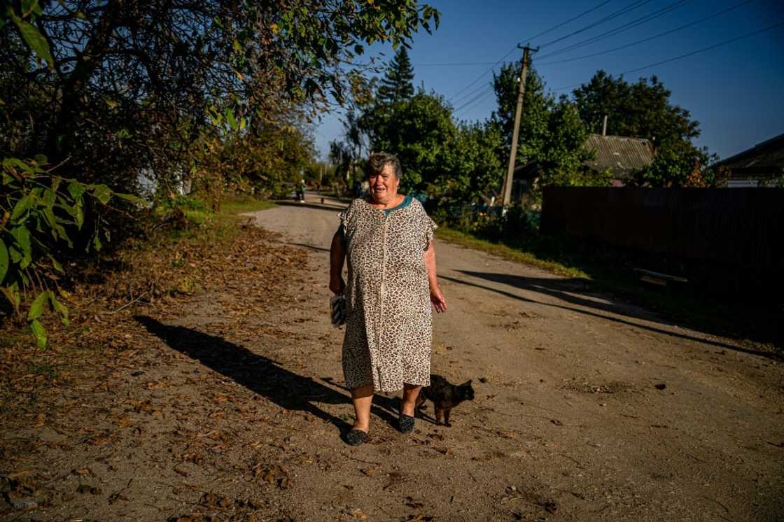 Maria Zheleznyak was overcome with relief when she recognised Ukrainian soldiers Maria Zheleznyak was overcome with relief when she recognised Ukrainian soldiers
