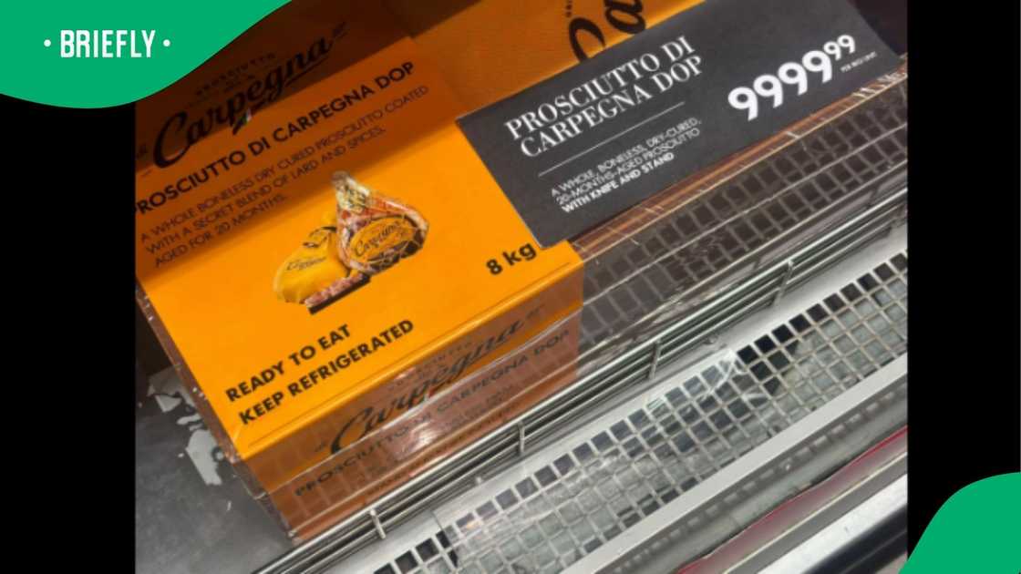 A box of prosciutto at Woolies. A box of prosciutto at Woolies.