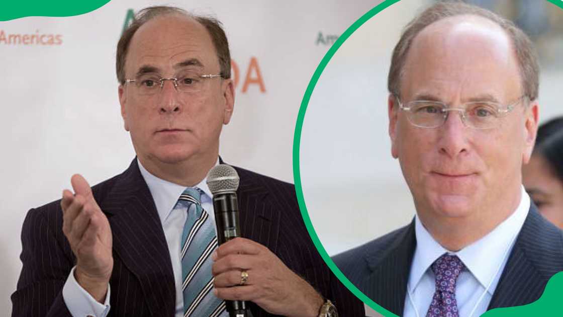 Larry Fink at an event Larry Fink at an event